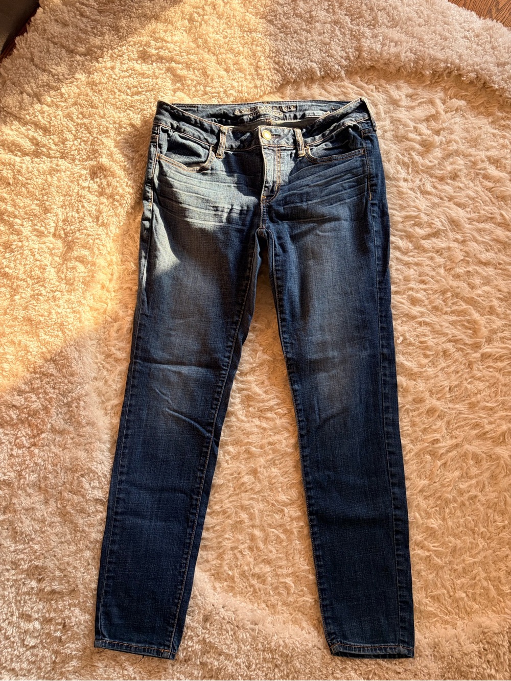 American Eagle Outfitters Dark Indigo Skinny Jeans